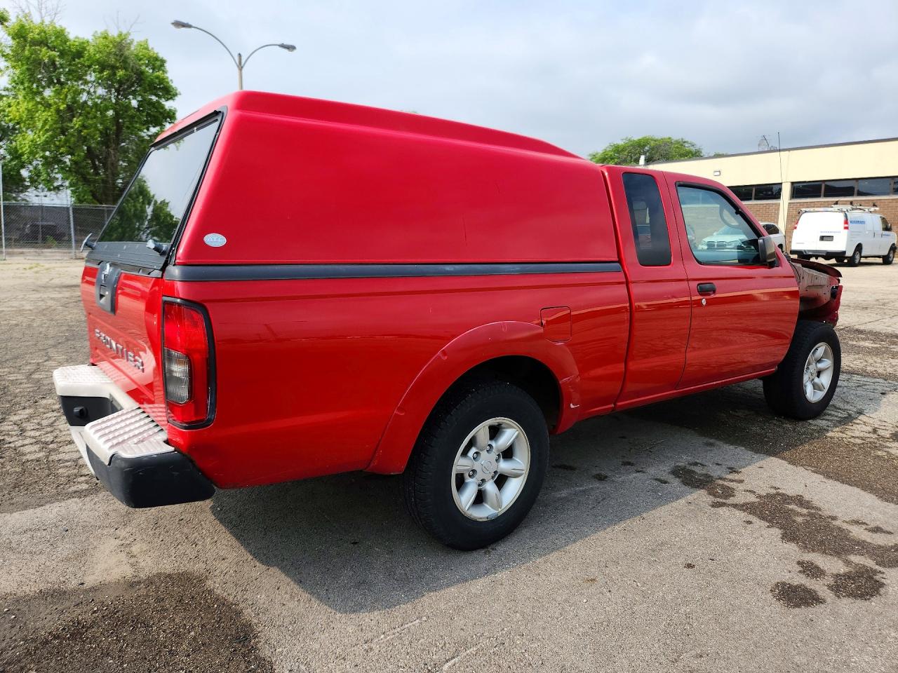 2003 Nissan Frontier Standard Red vin: 1N6DD26T93C453083