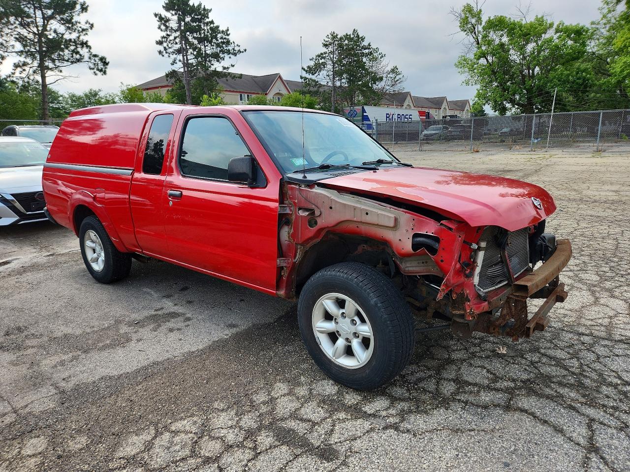 2003 Nissan Frontier Standard Red vin: 1N6DD26T93C453083