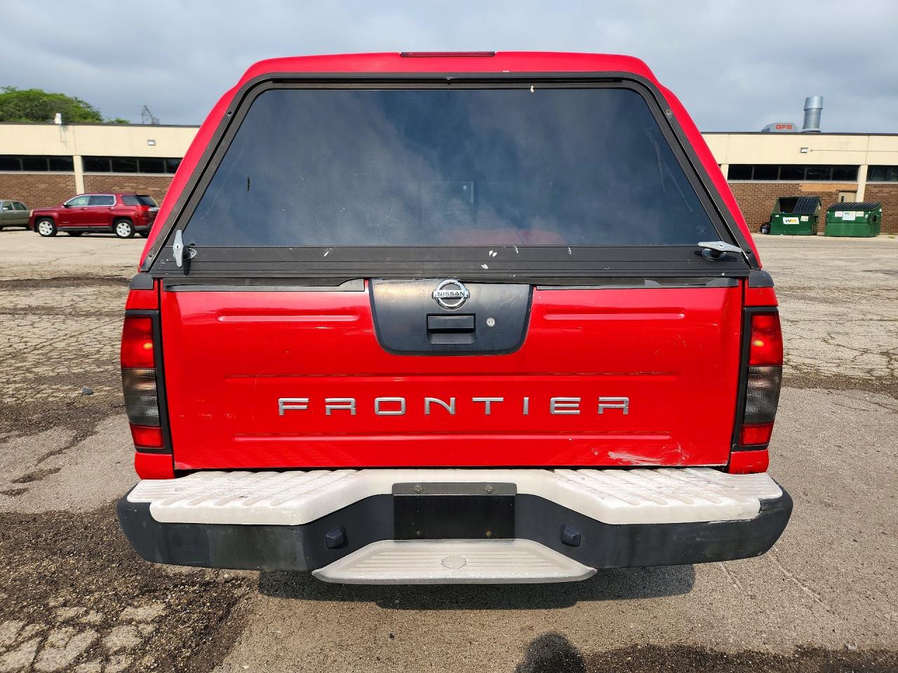 2003 Nissan Frontier Standard Red vin: 1N6DD26T93C453083
