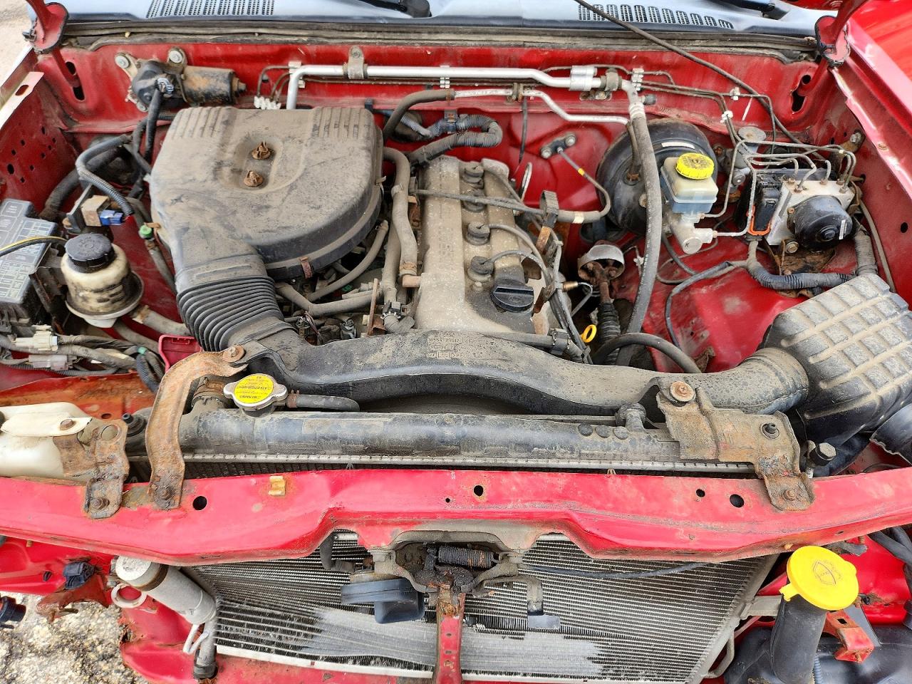 2003 Nissan Frontier Standard Red vin: 1N6DD26T93C453083