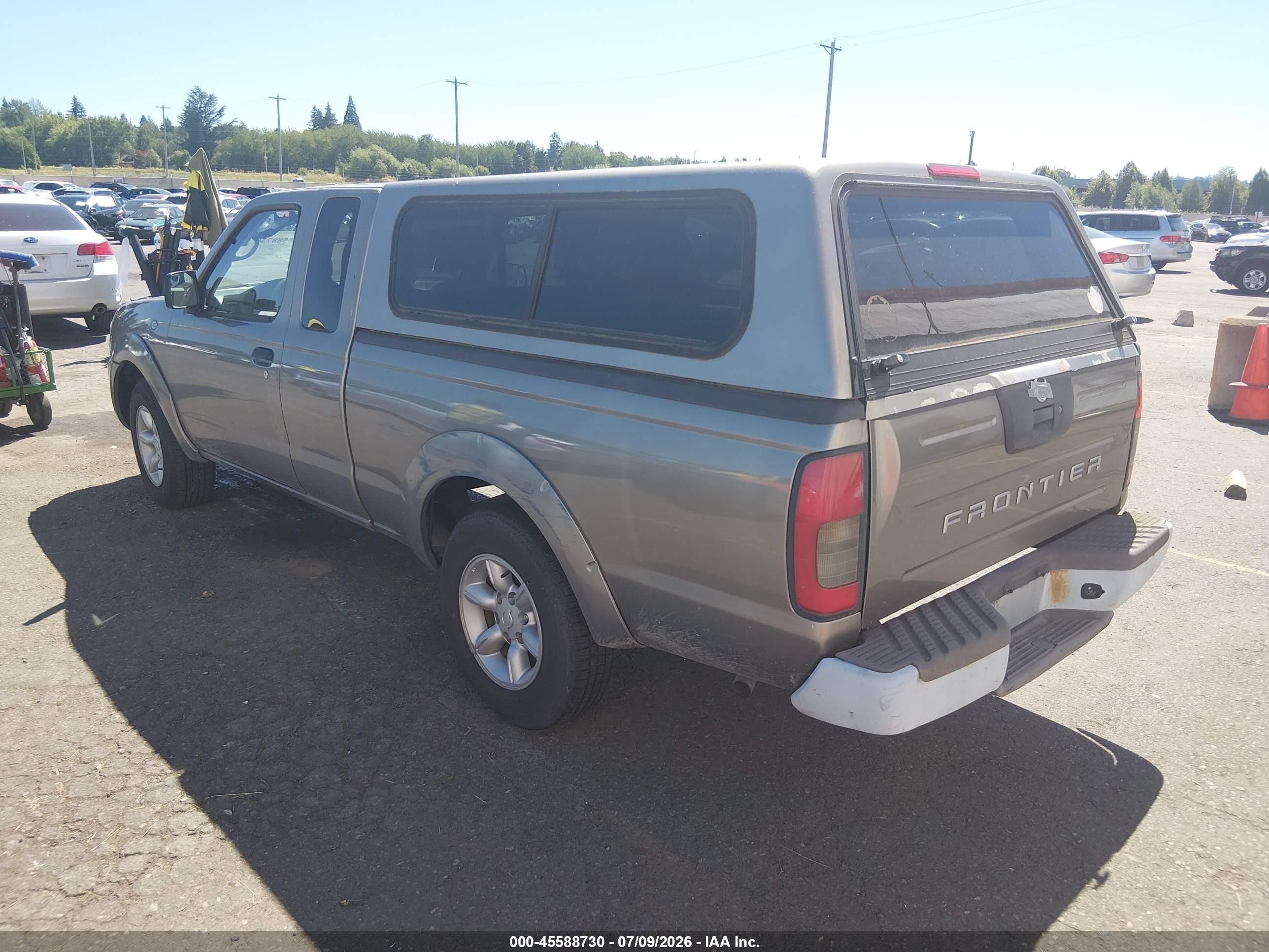 2003 Nissan Frontier Xe Серый vin: 1N6DD26T93C460258