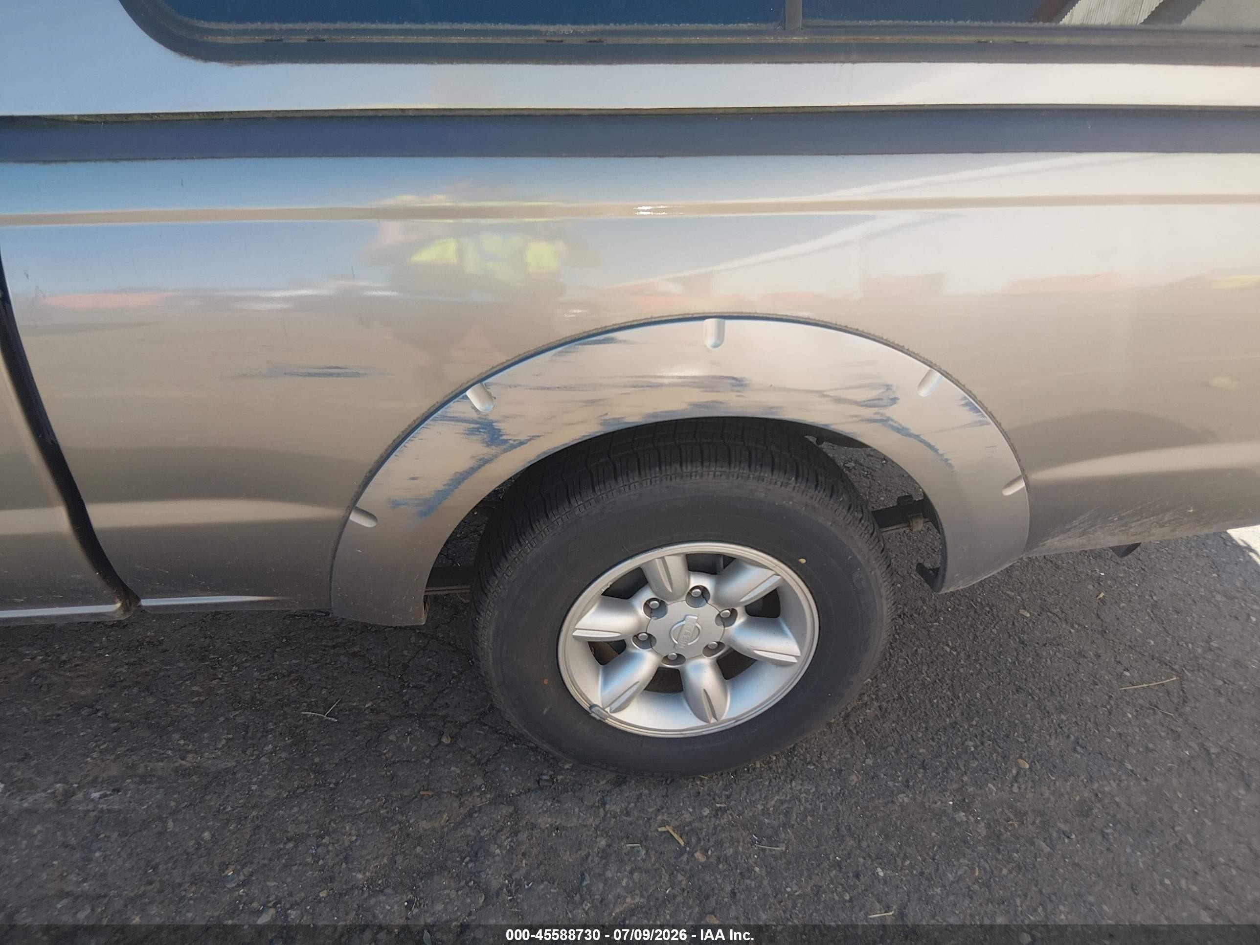2003 Nissan Frontier Xe Серый vin: 1N6DD26T93C460258
