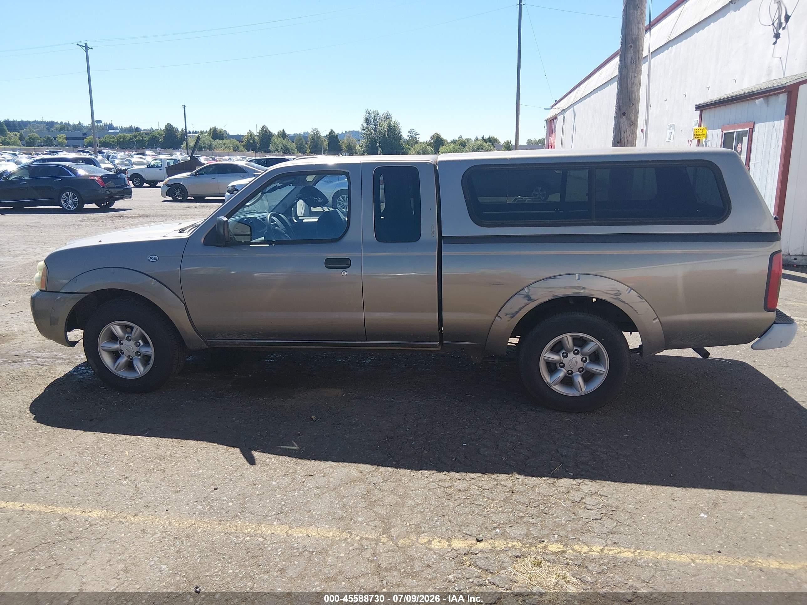 2003 Nissan Frontier Xe Серый vin: 1N6DD26T93C460258