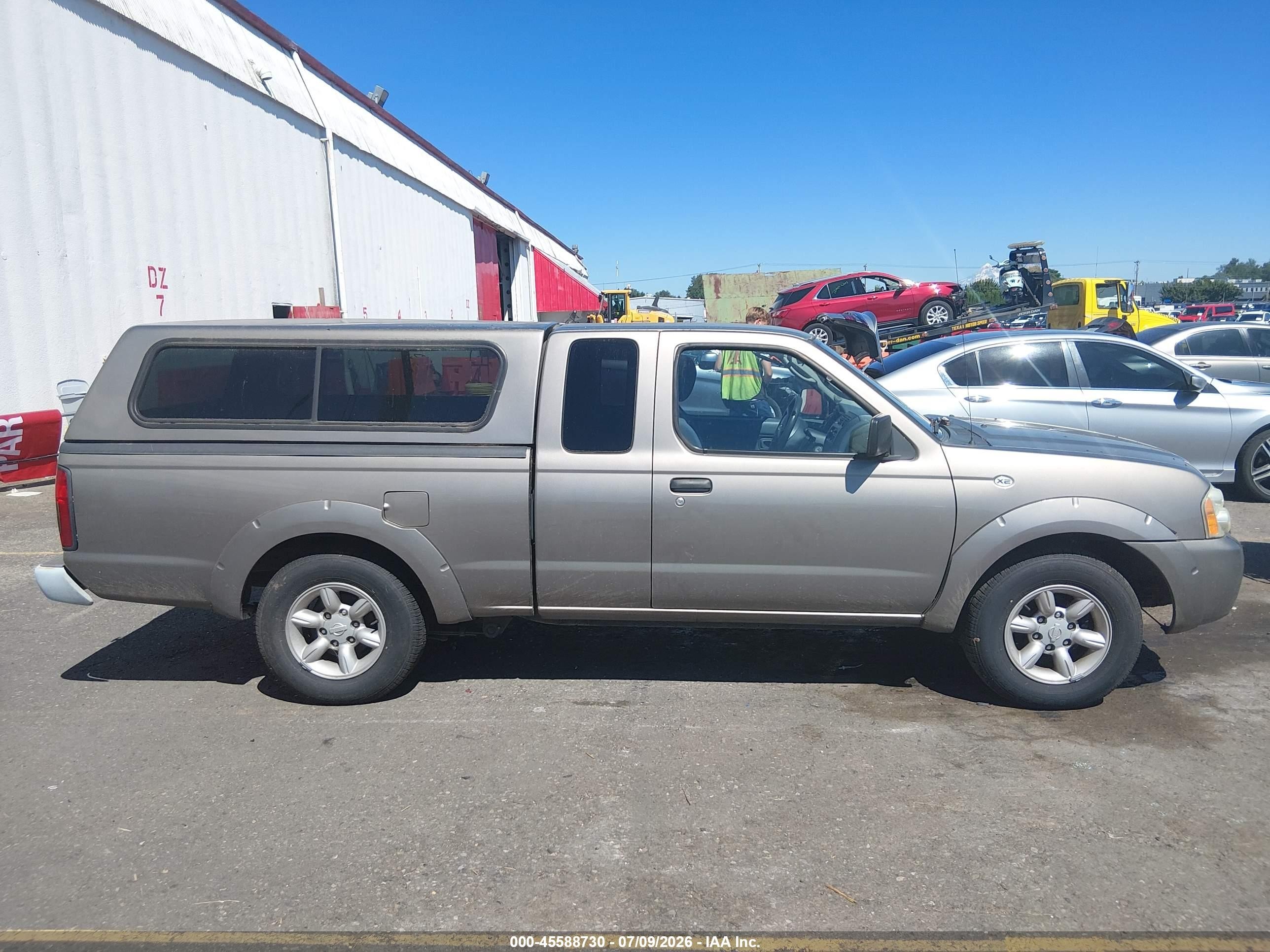 2003 Nissan Frontier Xe Серый vin: 1N6DD26T93C460258