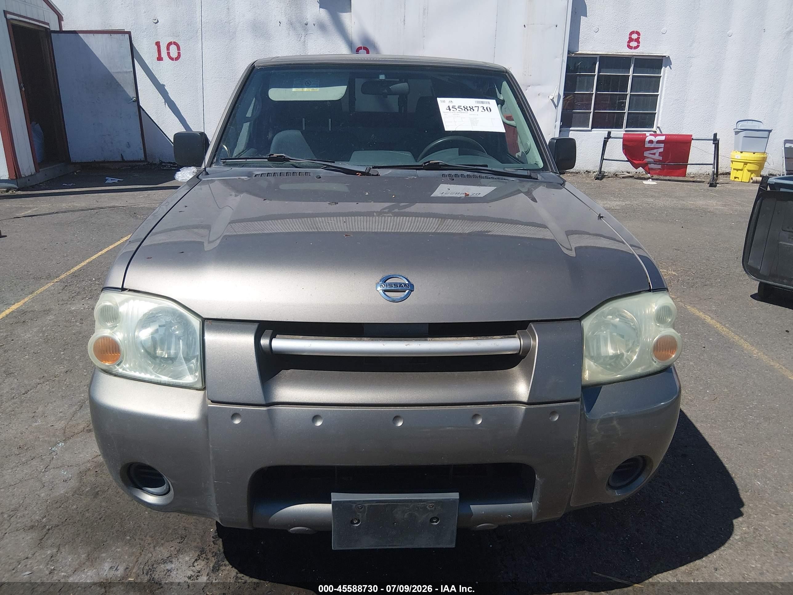 2003 Nissan Frontier Xe Серый vin: 1N6DD26T93C460258