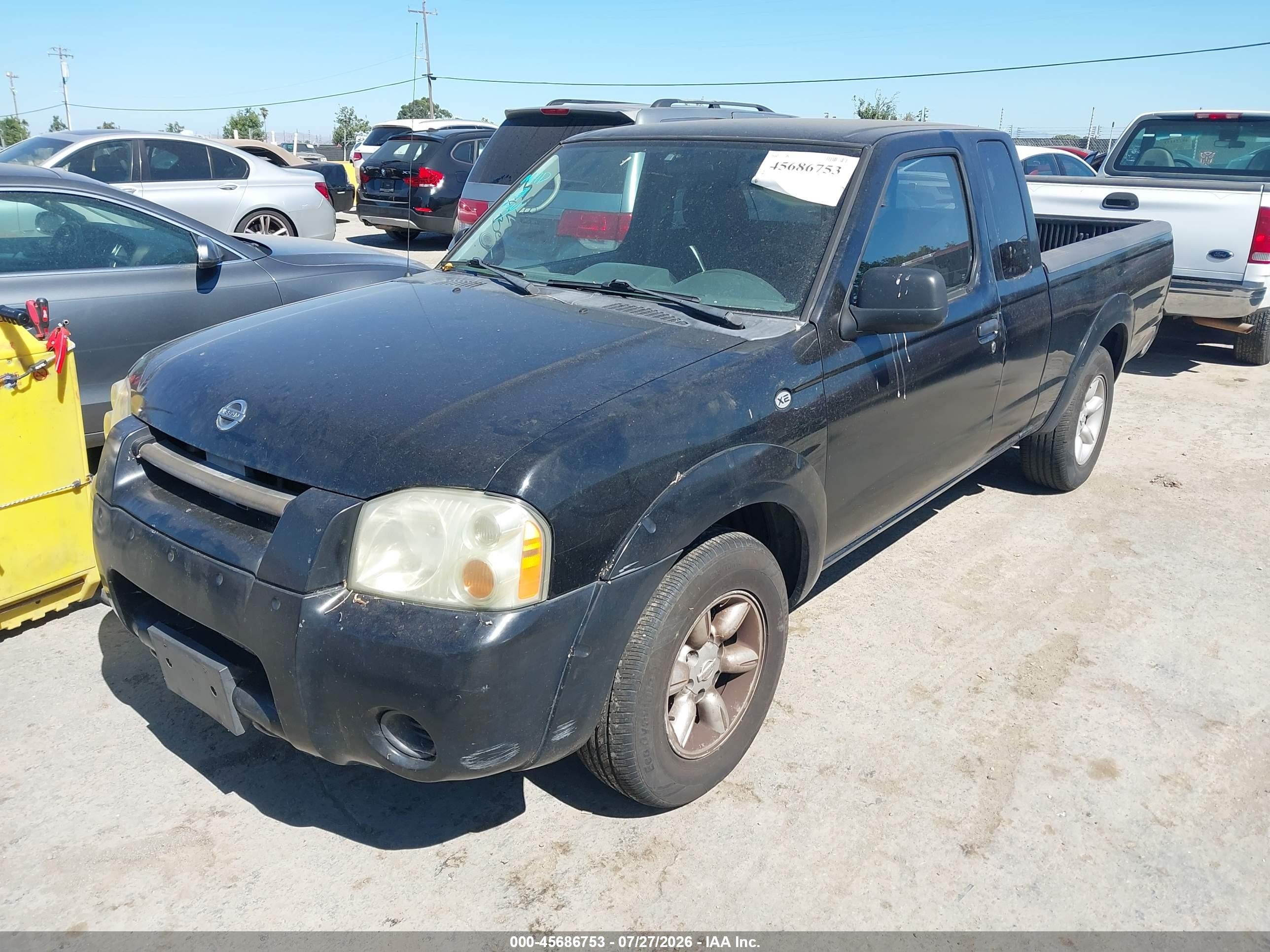 2004 Nissan Frontier Xe Black vin: 1N6DD26T94C426774