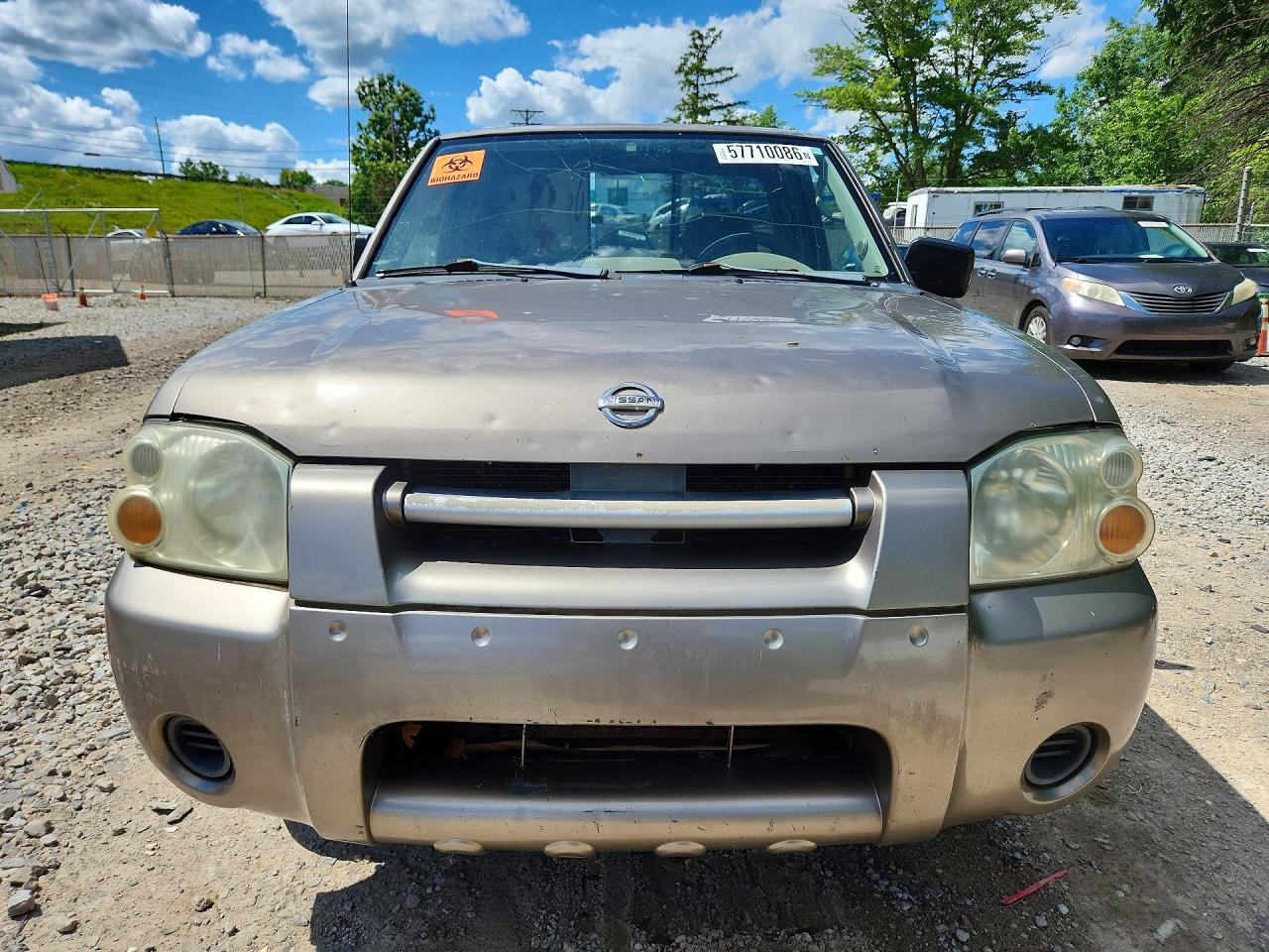 2003 Nissan Frontier King Cab Xe Tan vin: 1N6DD26TX3C423512