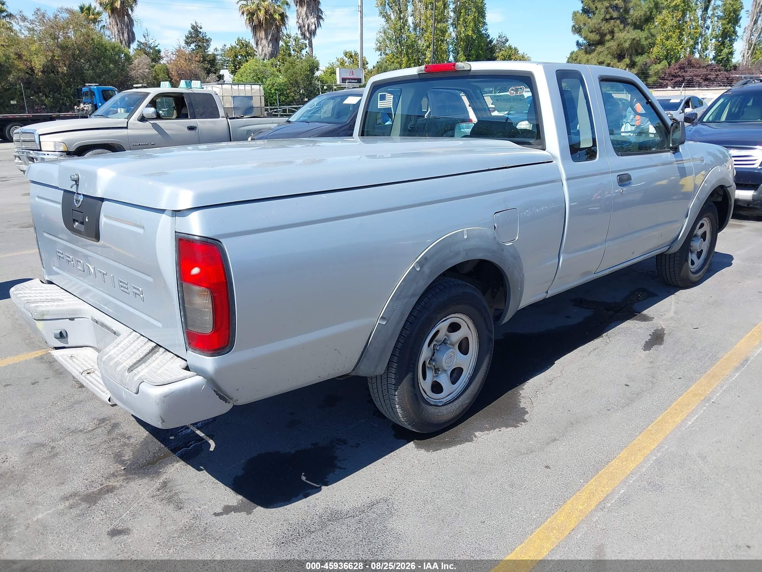 2003 Nissan Frontier Standard Silver vin: 1N6DD26TX3C449785
