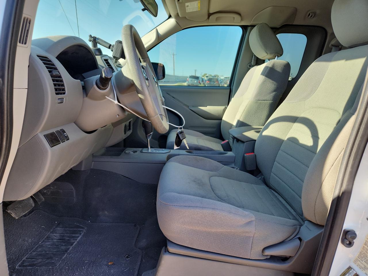 2020 Nissan Frontier S White vin: 1N6ED0CE1LN708182