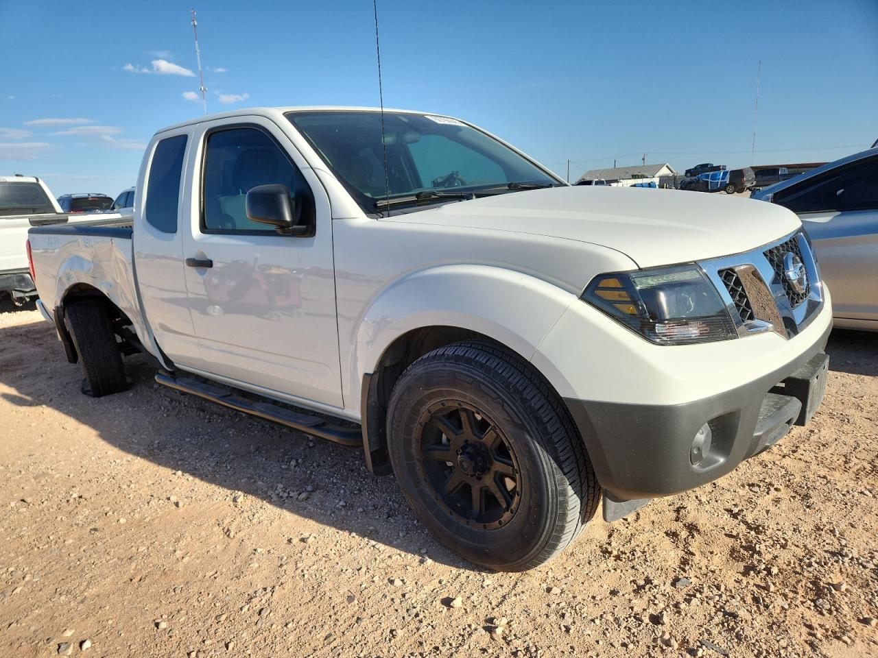 2020 Nissan Frontier S White vin: 1N6ED0CE1LN708182
