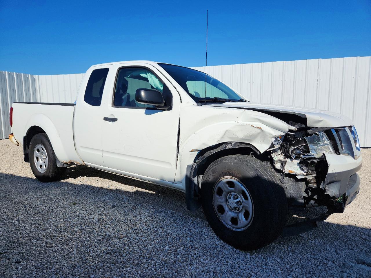 2020 Nissan Frontier S White vin: 1N6ED0CE2LN720793