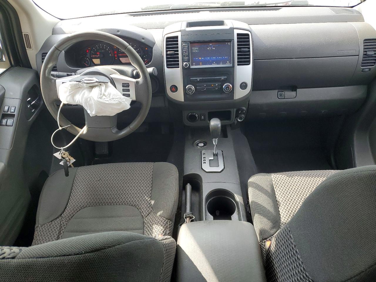 2021 Nissan Frontier Sv White vin: 1N6ED0CF3MN709599