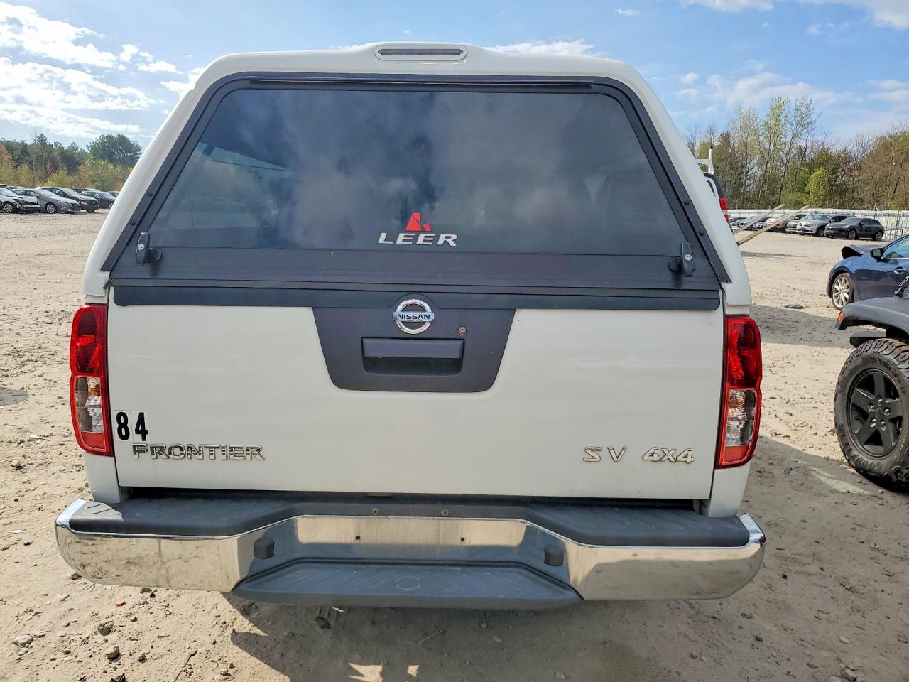 2021 Nissan Frontier Sv White vin: 1N6ED0CF3MN709599