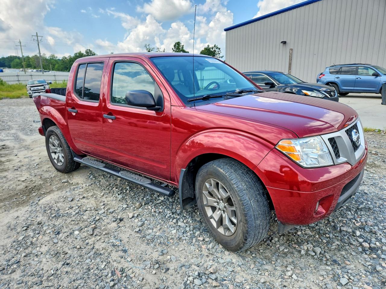 2021 Nissan Frontier Sv Red vin: 1N6ED0EA5MN715261