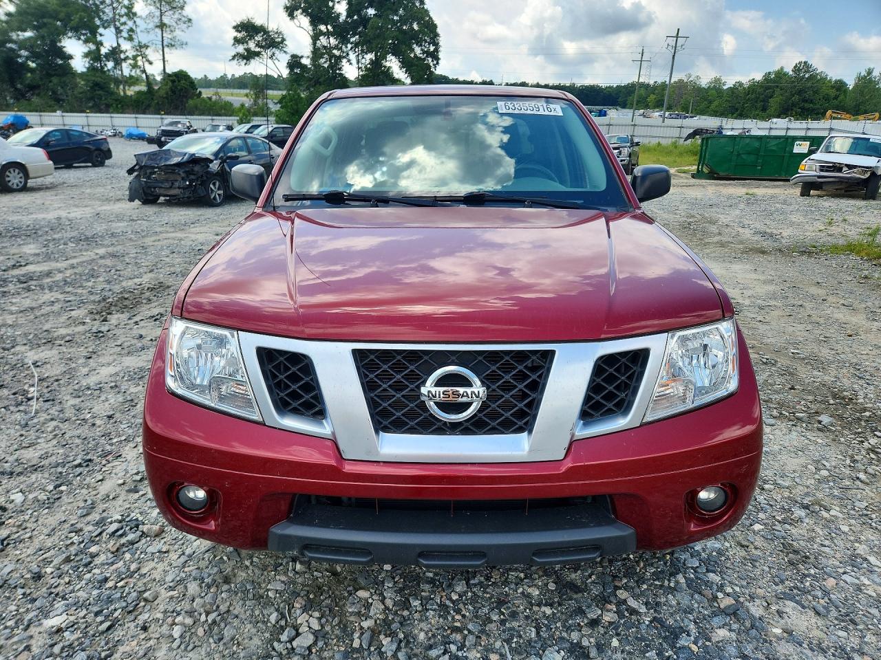 2021 Nissan Frontier Sv Red vin: 1N6ED0EA5MN715261