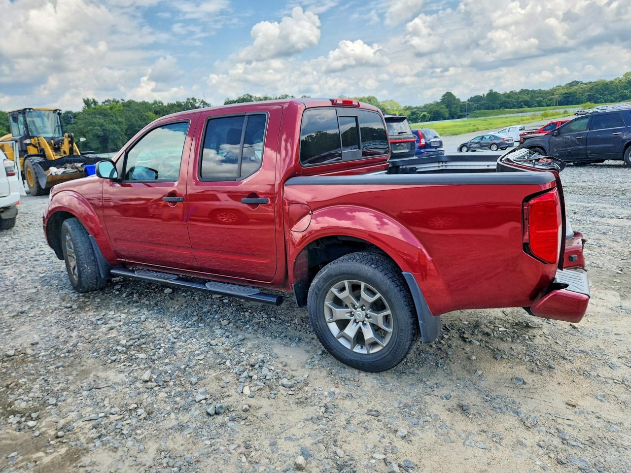 2021 Nissan Frontier Sv Red vin: 1N6ED0EA5MN715261