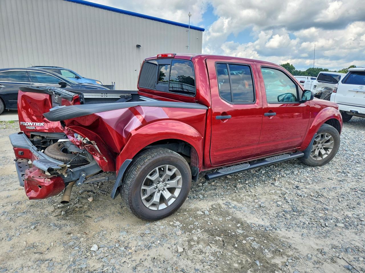2021 Nissan Frontier Sv Red vin: 1N6ED0EA5MN715261