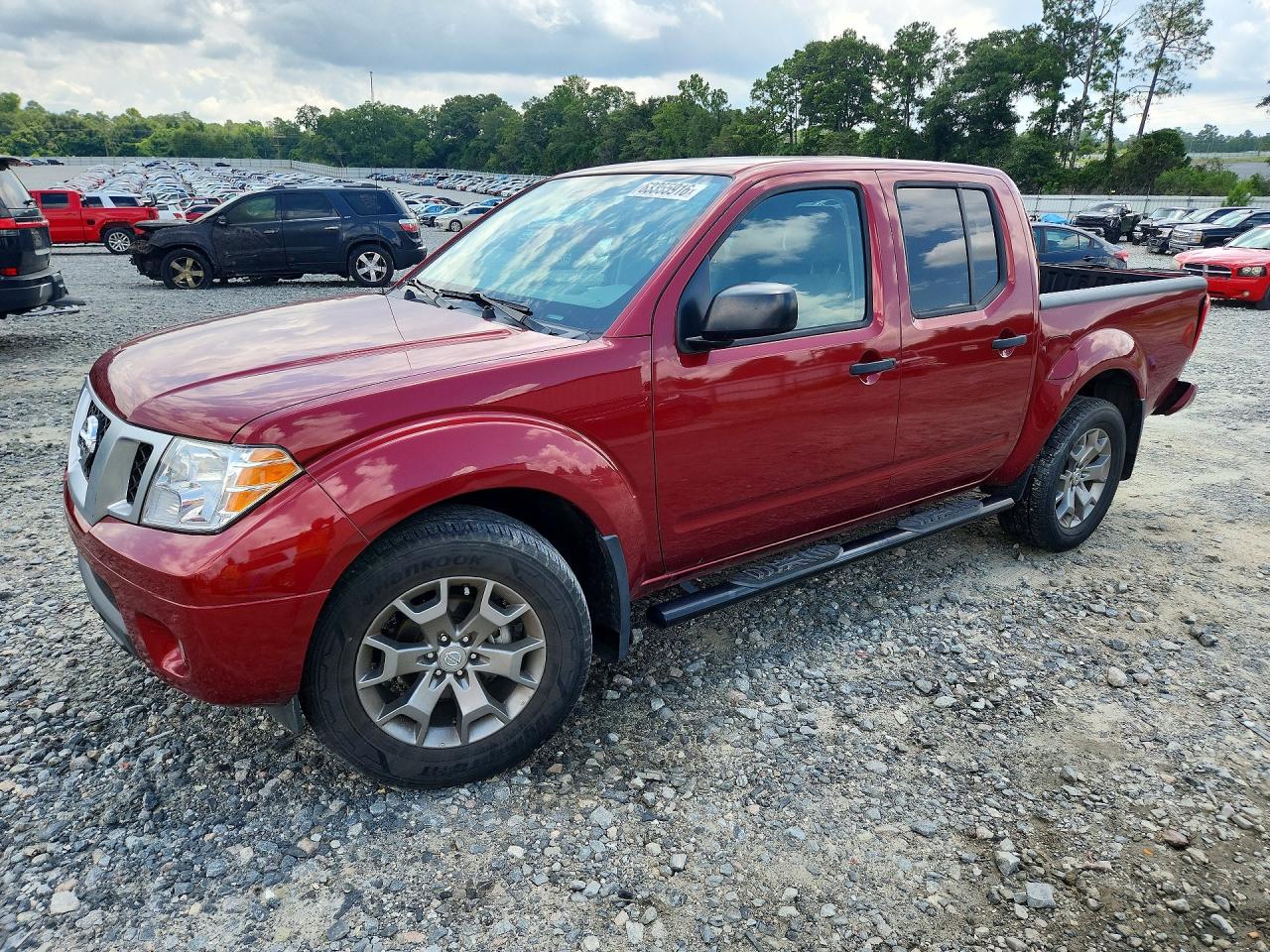 2021 Nissan Frontier Sv Красный vin: 1N6ED0EA5MN715261