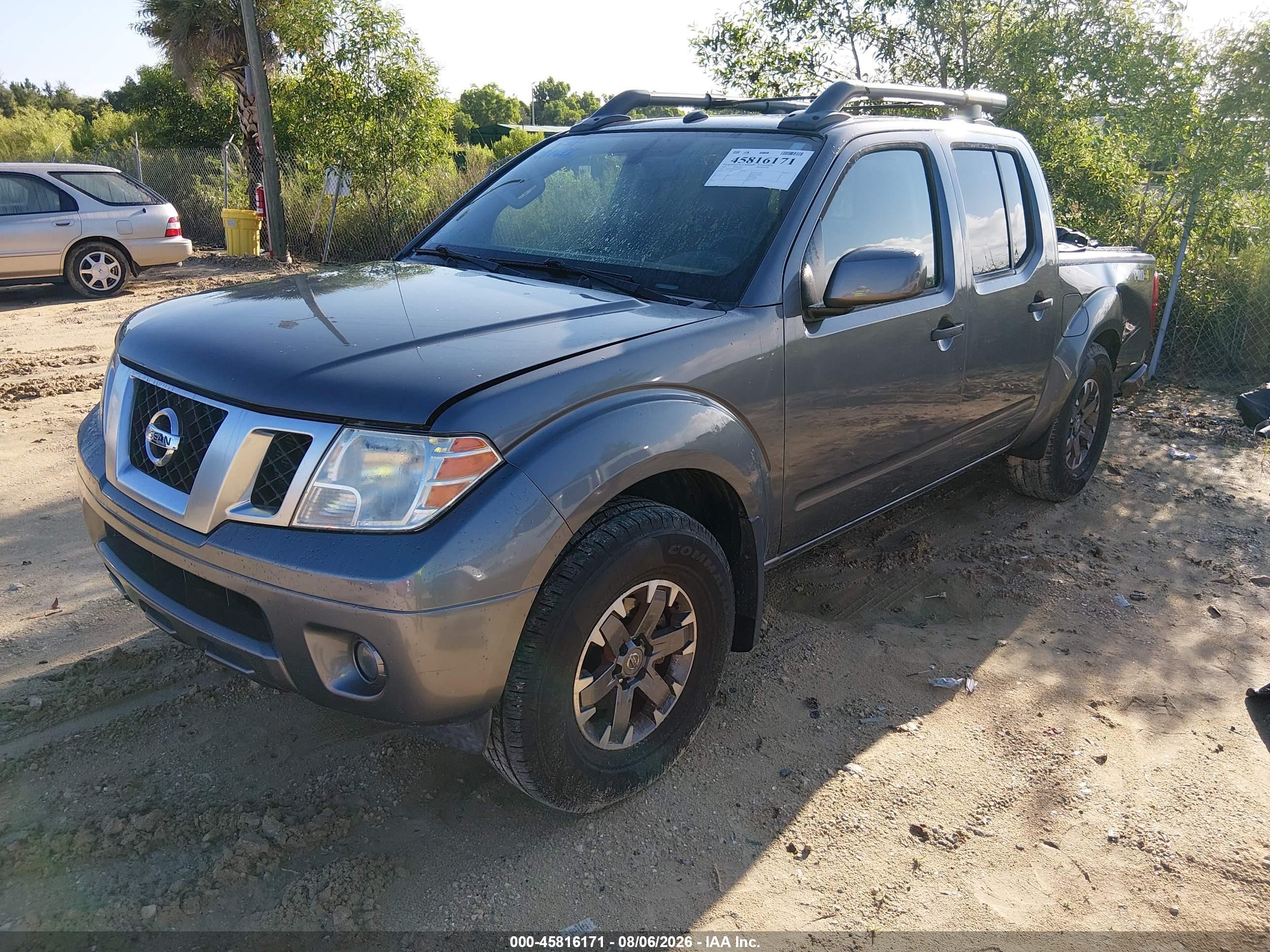 2020 Nissan Frontier Pro-4x 4x4 Gray vin: 1N6ED0EB5LN708768