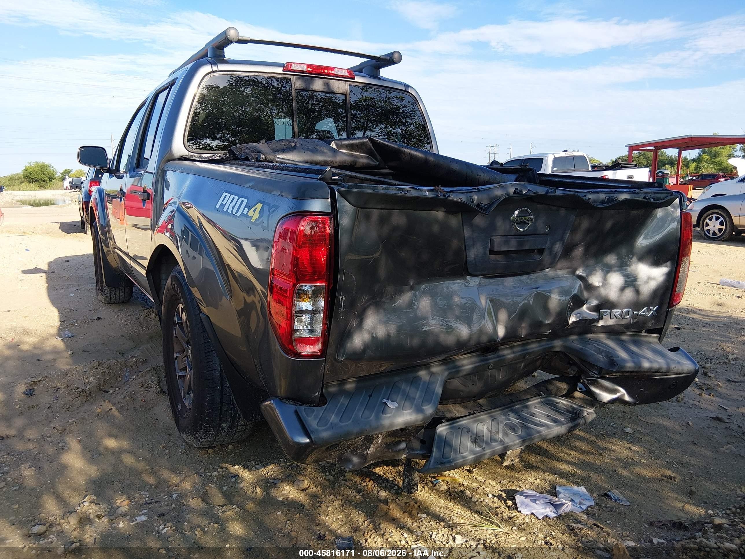 2020 Nissan Frontier Pro-4x 4x4 Gray vin: 1N6ED0EB5LN708768