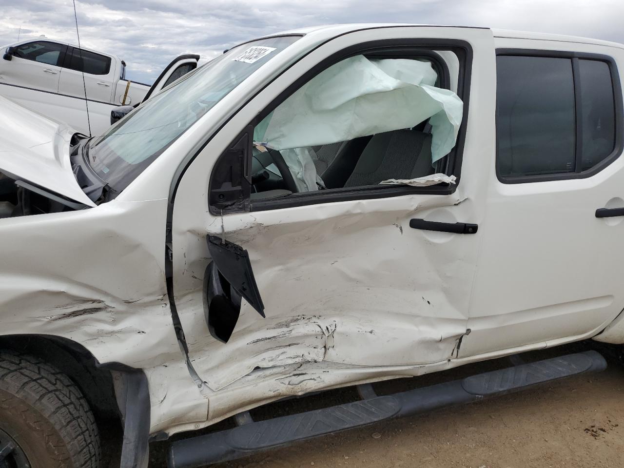 2021 Nissan Frontier S Белый vin: 1N6ED0EBXMN714910