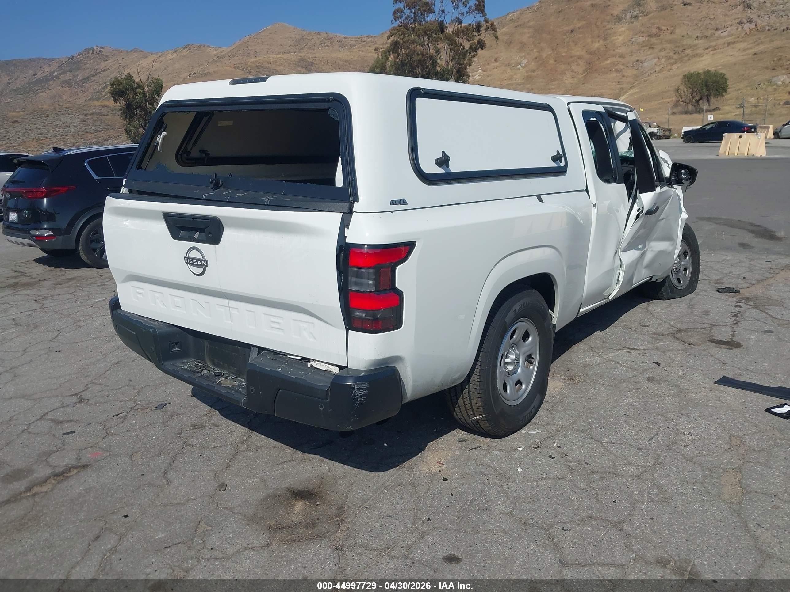 2024 Nissan Frontier King Cab S 4x2 White vin: 1N6ED1CL1RN671308