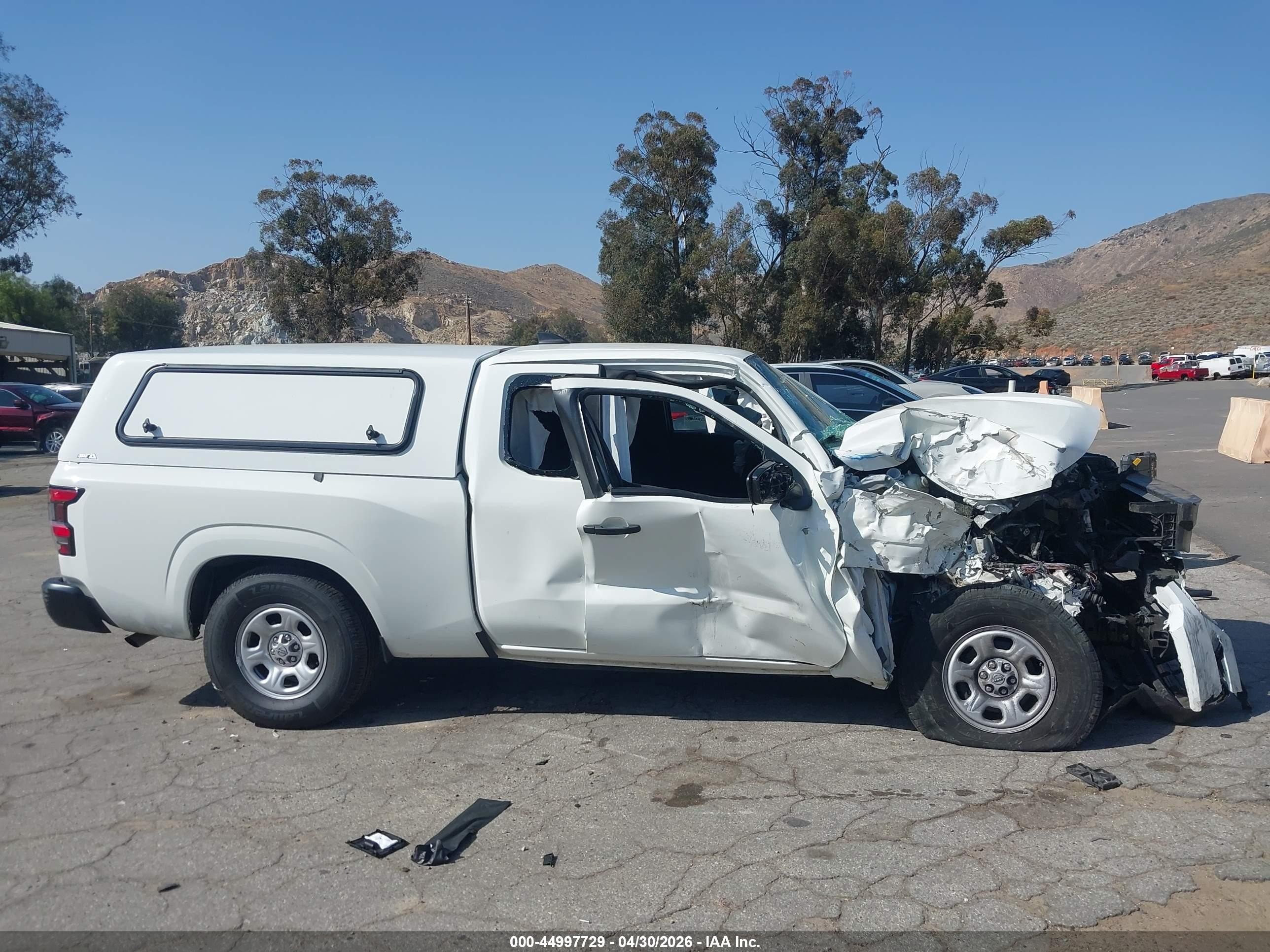 2024 Nissan Frontier King Cab S 4x2 White vin: 1N6ED1CL1RN671308
