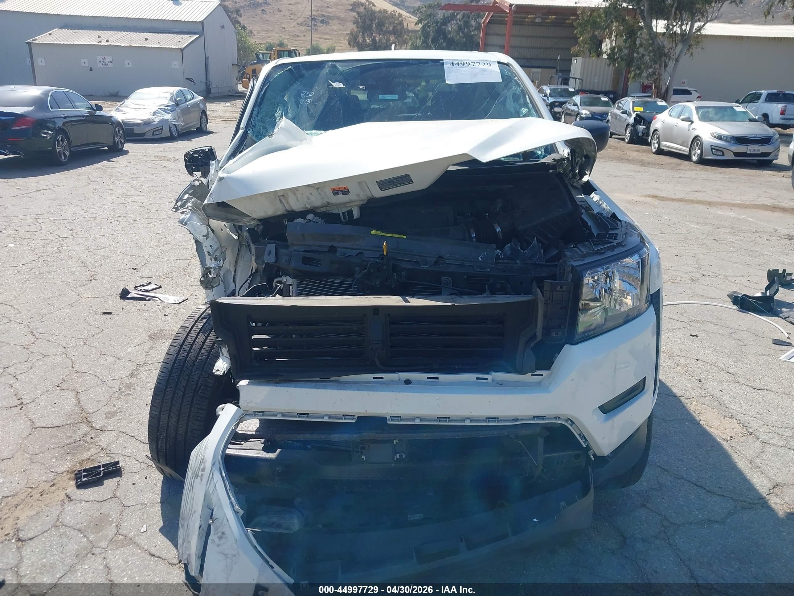 2024 Nissan Frontier King Cab S 4x2 White vin: 1N6ED1CL1RN671308