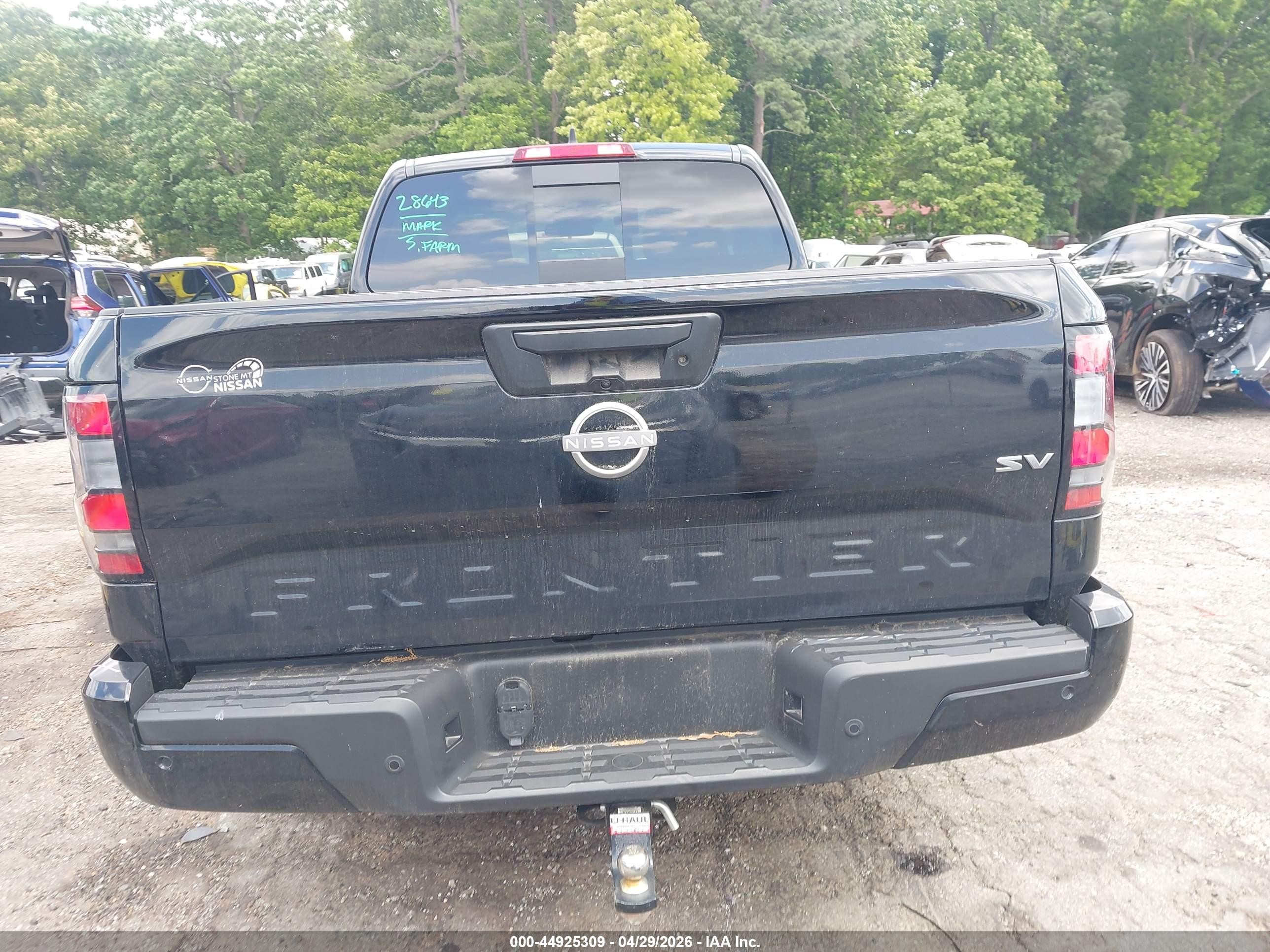 2024 Nissan Frontier King Cab Sv 4x2 Black vin: 1N6ED1CL2RN671141