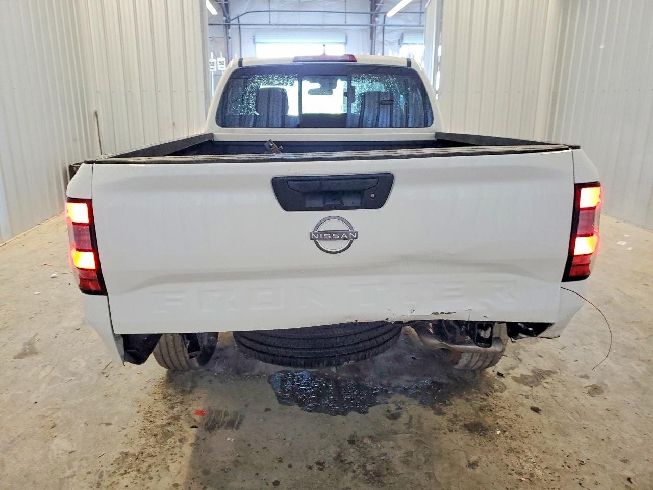 2025 Nissan Frontier S White vin: 1N6ED1CL2SN658914