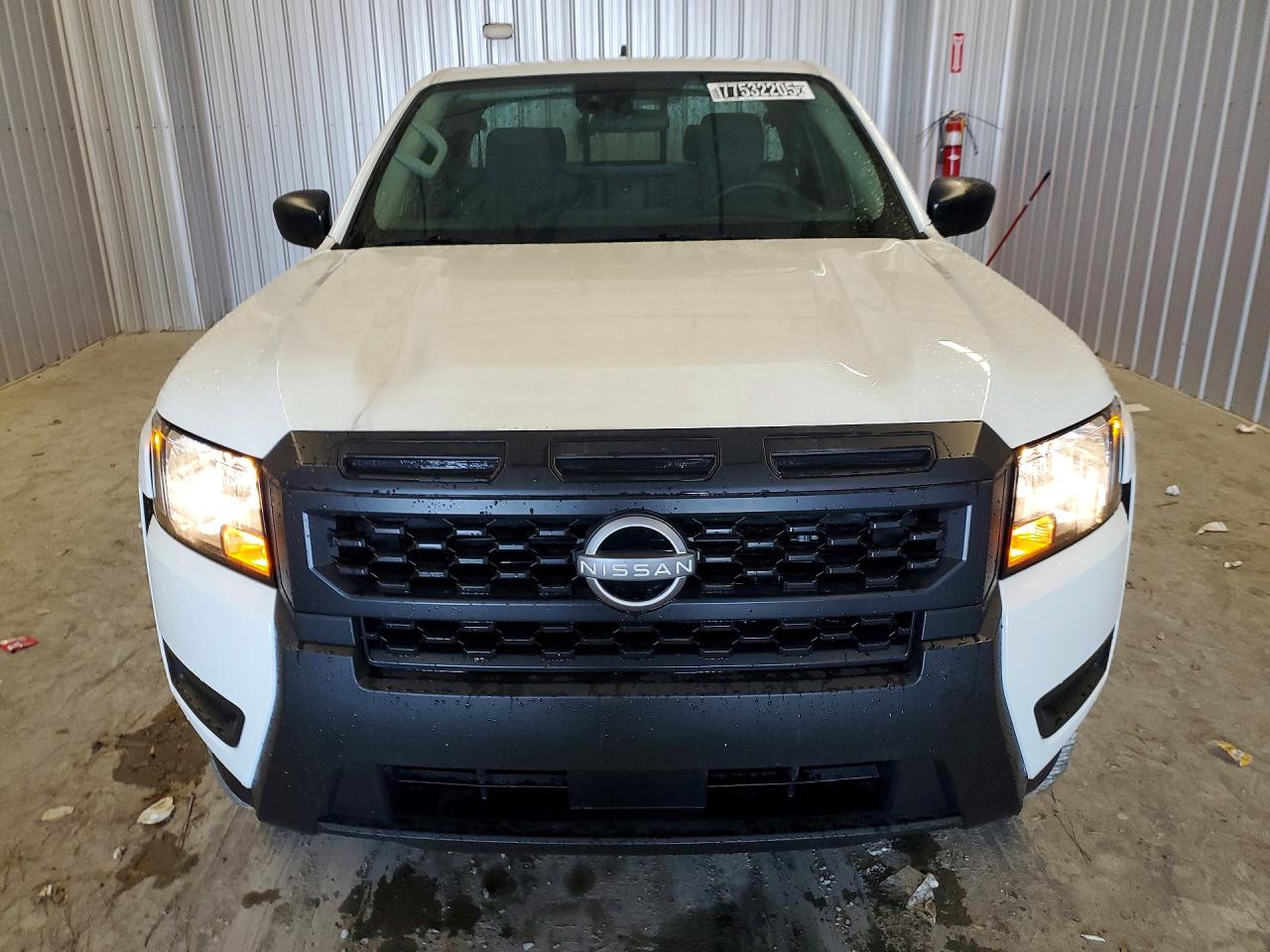 2025 Nissan Frontier S White vin: 1N6ED1CL2SN658914