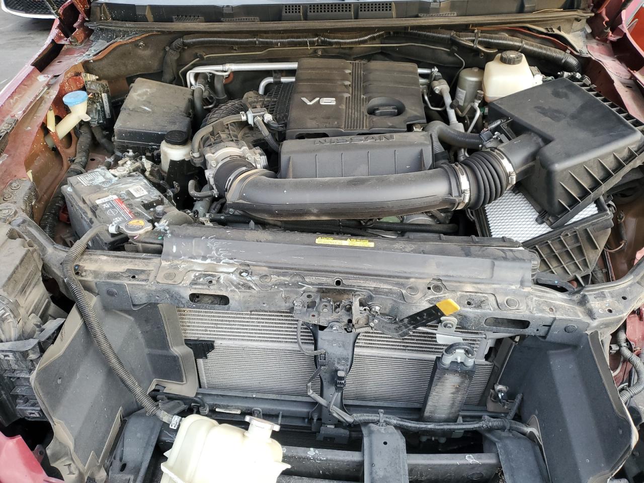 2022 Nissan Frontier S Красный vin: 1N6ED1CL3NN625084