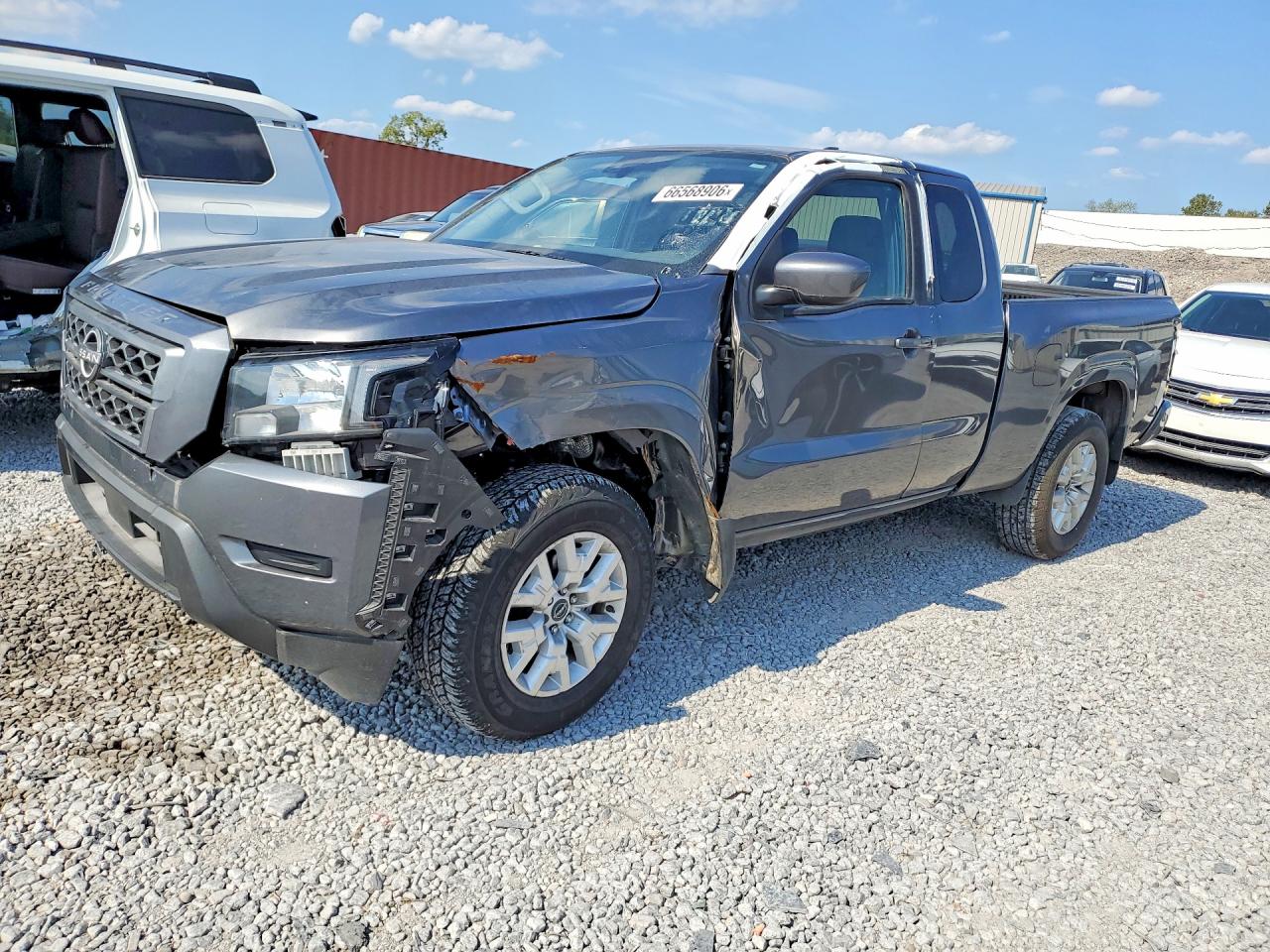 2022 Nissan Frontier Sv Gray vin: 1N6ED1CL3NN651409