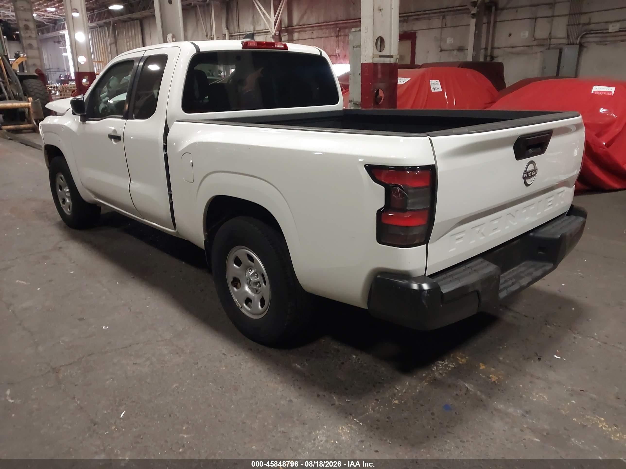 2022 Nissan Frontier King Cab S 4x2 White vin: 1N6ED1CL3NN671594