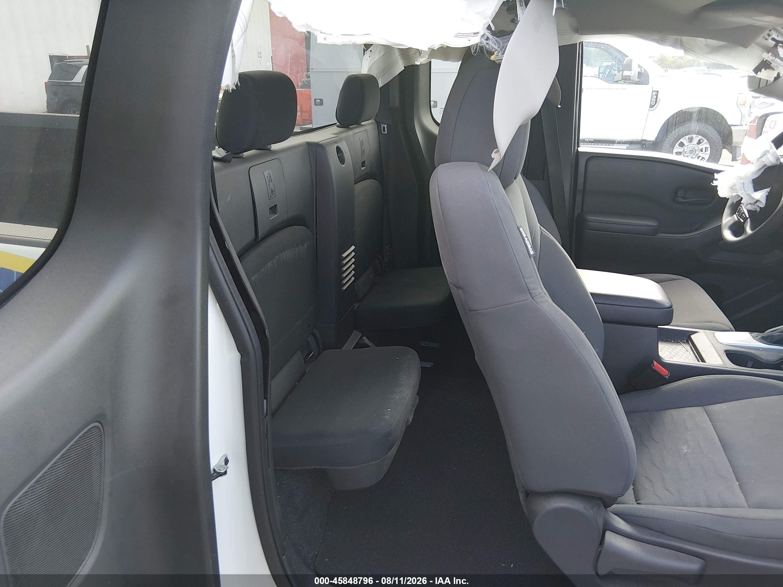 2022 Nissan Frontier King Cab S 4x2 White vin: 1N6ED1CL3NN671594
