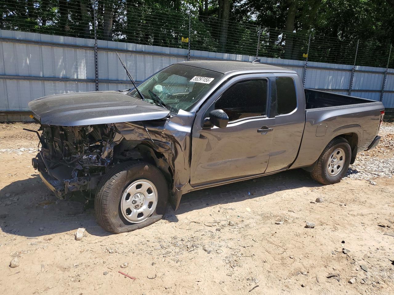 2023 Nissan Frontier S Серый vin: 1N6ED1CL3PN625749