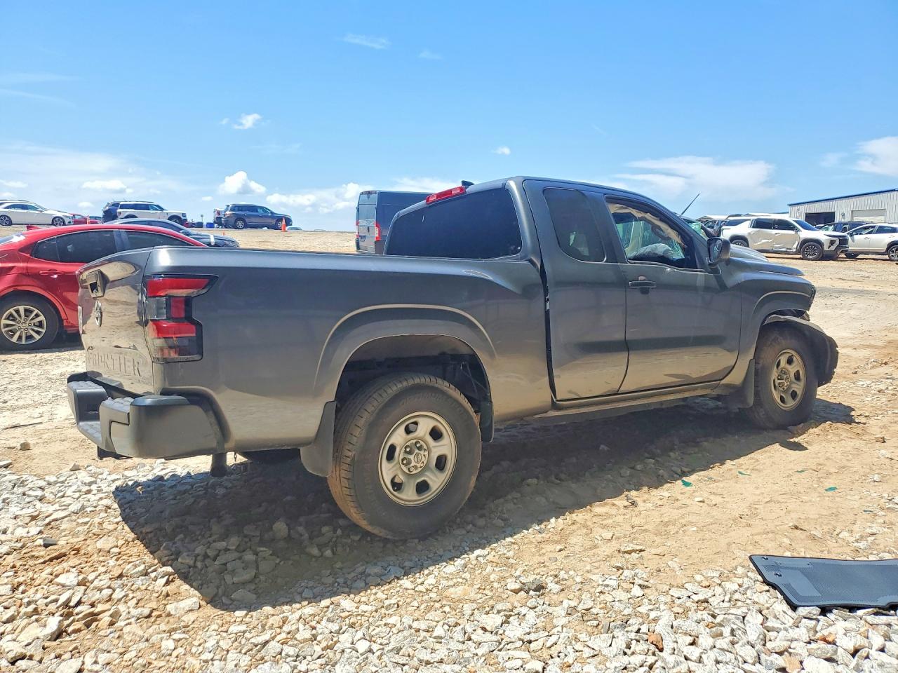 2023 Nissan Frontier S Gray vin: 1N6ED1CL3PN625749