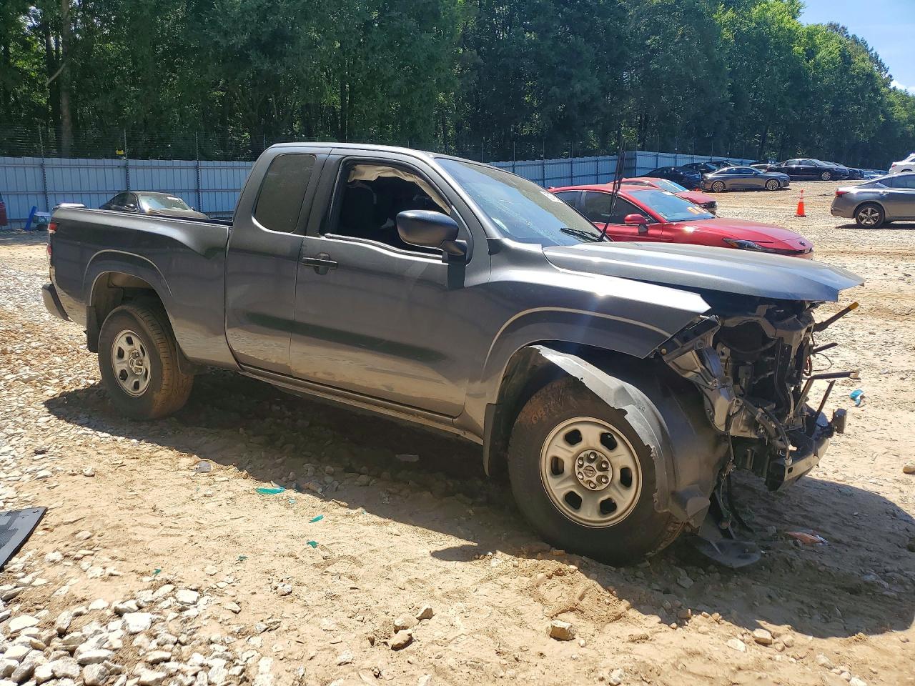 2023 Nissan Frontier S Gray vin: 1N6ED1CL3PN625749