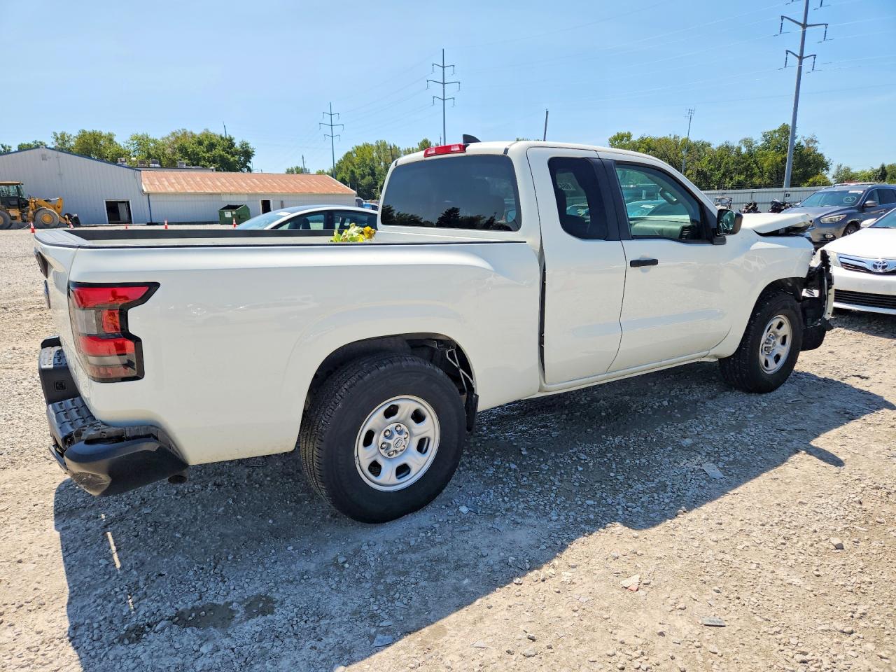 2023 Nissan Frontier S White vin: 1N6ED1CL3PN658119