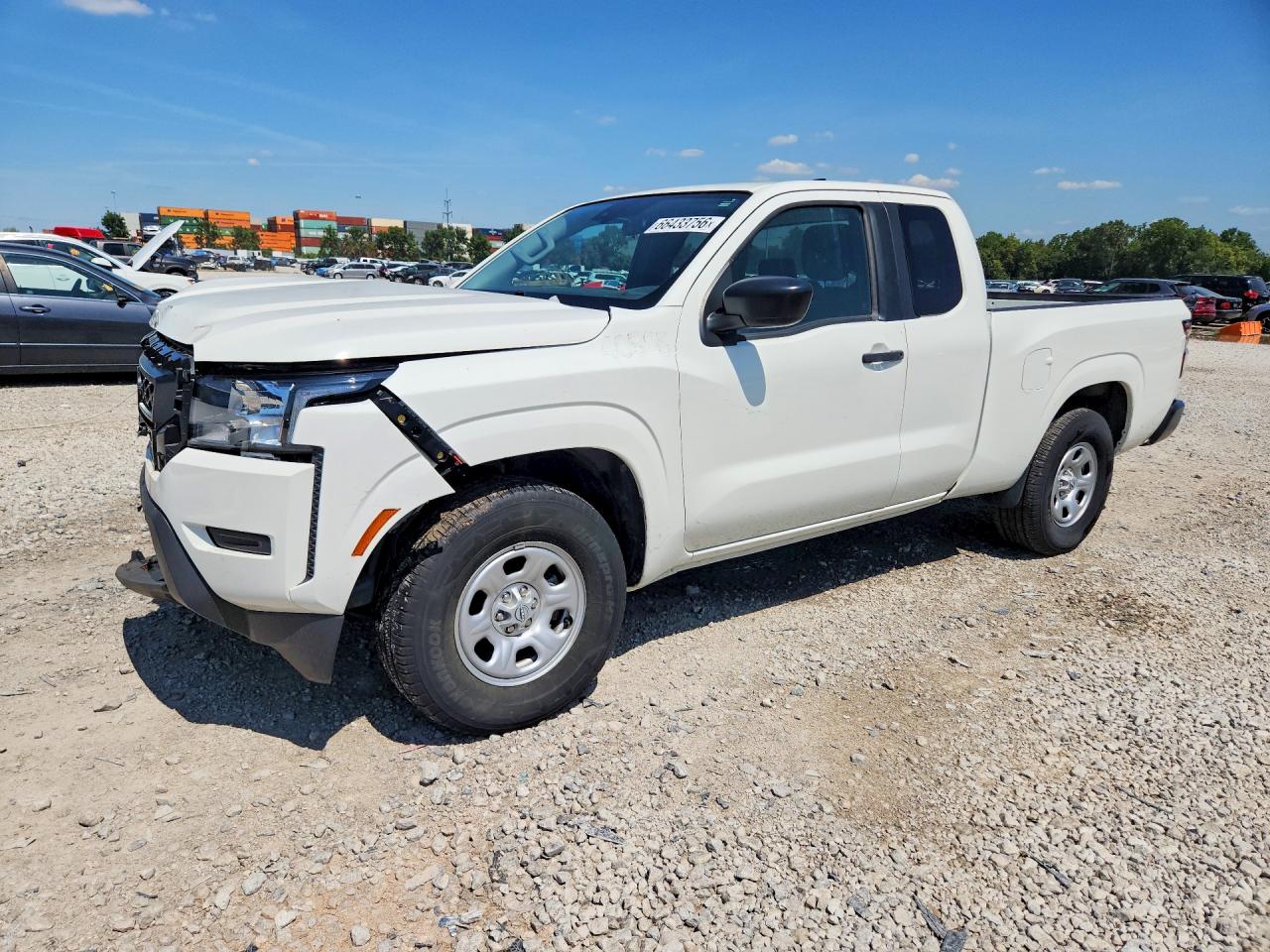 2023 Nissan Frontier S White vin: 1N6ED1CL3PN658119