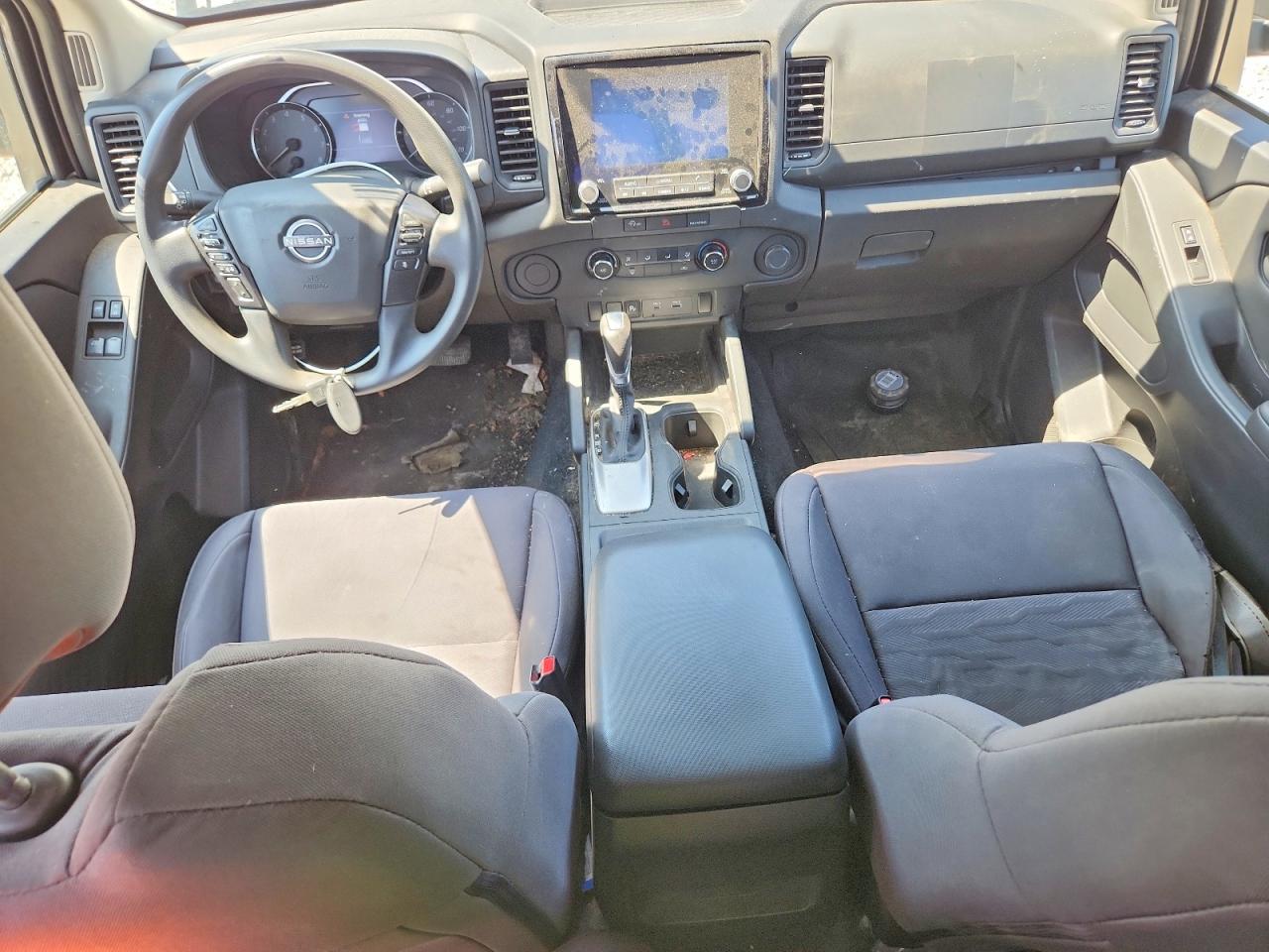 2023 Nissan Frontier S White vin: 1N6ED1CL3PN658119