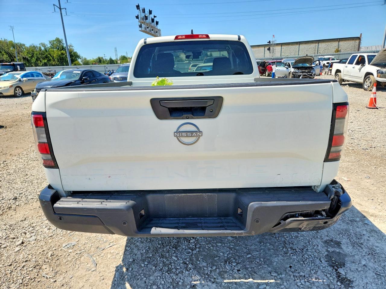2023 Nissan Frontier S White vin: 1N6ED1CL3PN658119