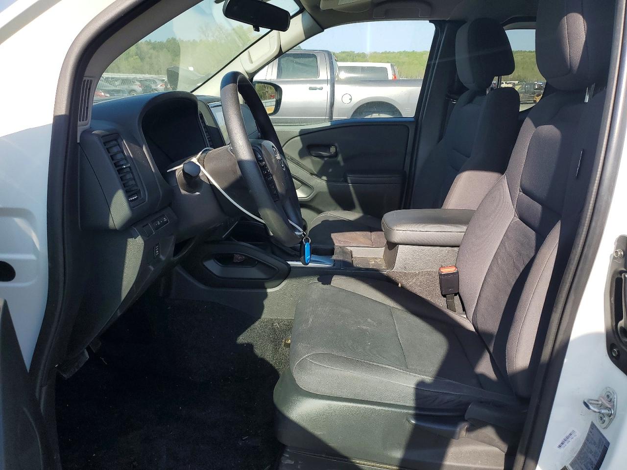 2024 Nissan Frontier S White vin: 1N6ED1CL3RN615855