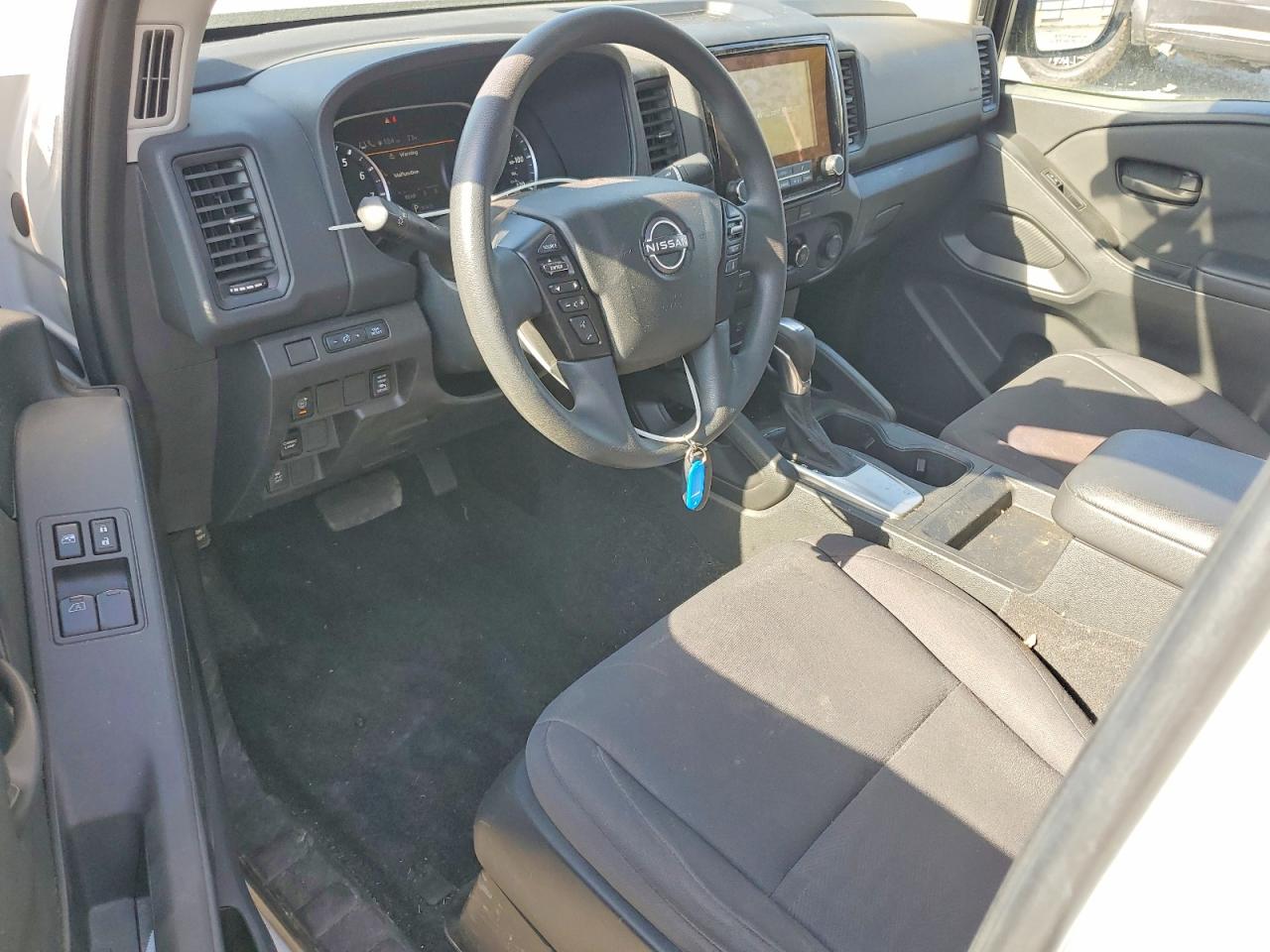 2024 Nissan Frontier S White vin: 1N6ED1CL3RN615855