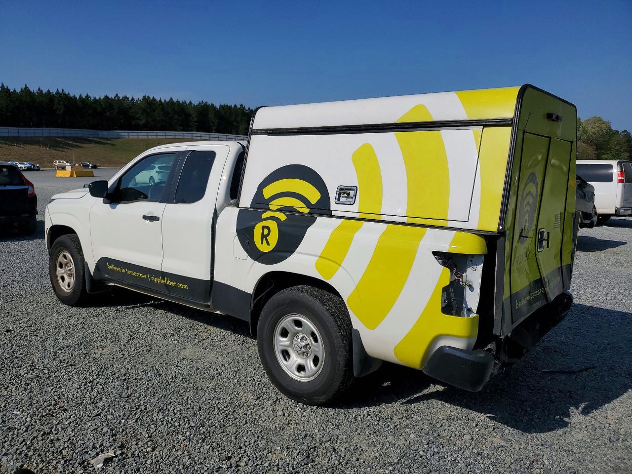 2024 Nissan Frontier S White vin: 1N6ED1CL3RN615855
