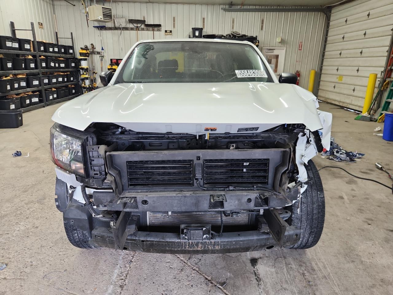 2024 Nissan Frontier S White vin: 1N6ED1CL4RN644975 Damage: Grille, Missing, Replacement Required