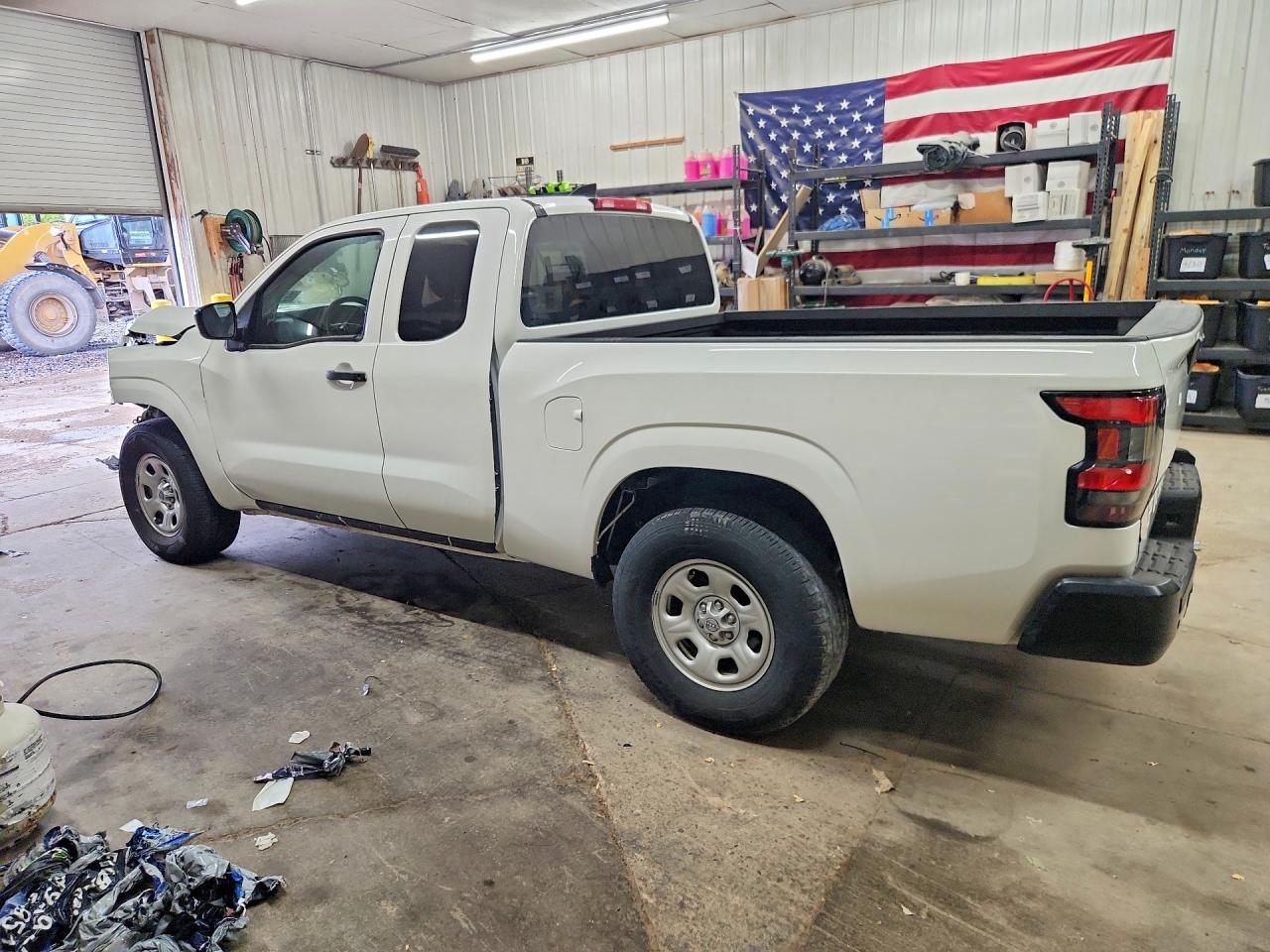 2024 Nissan Frontier S White vin: 1N6ED1CL4RN644975