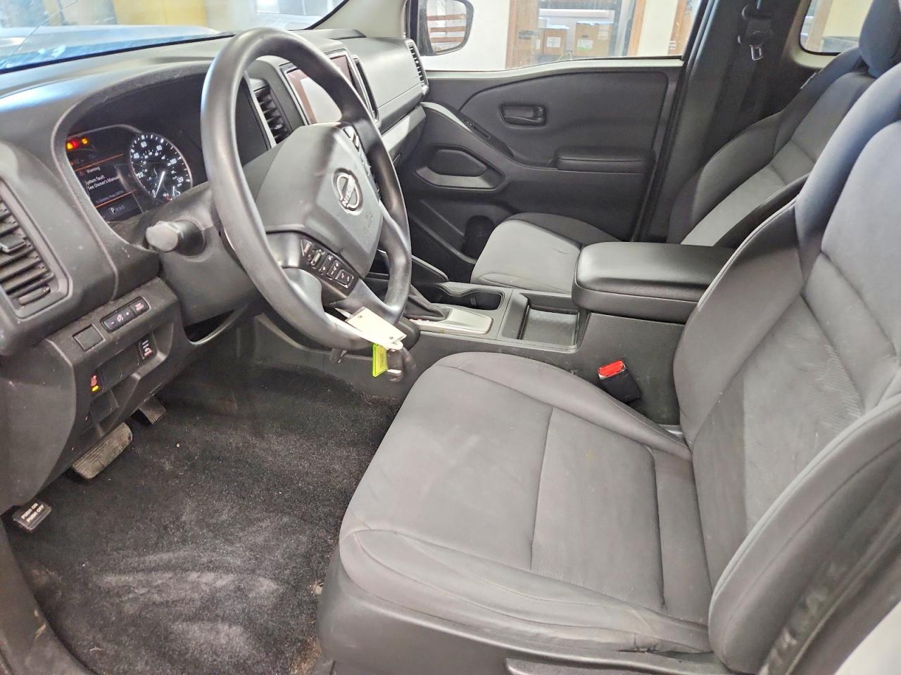 2024 Nissan Frontier S White vin: 1N6ED1CL4RN644975