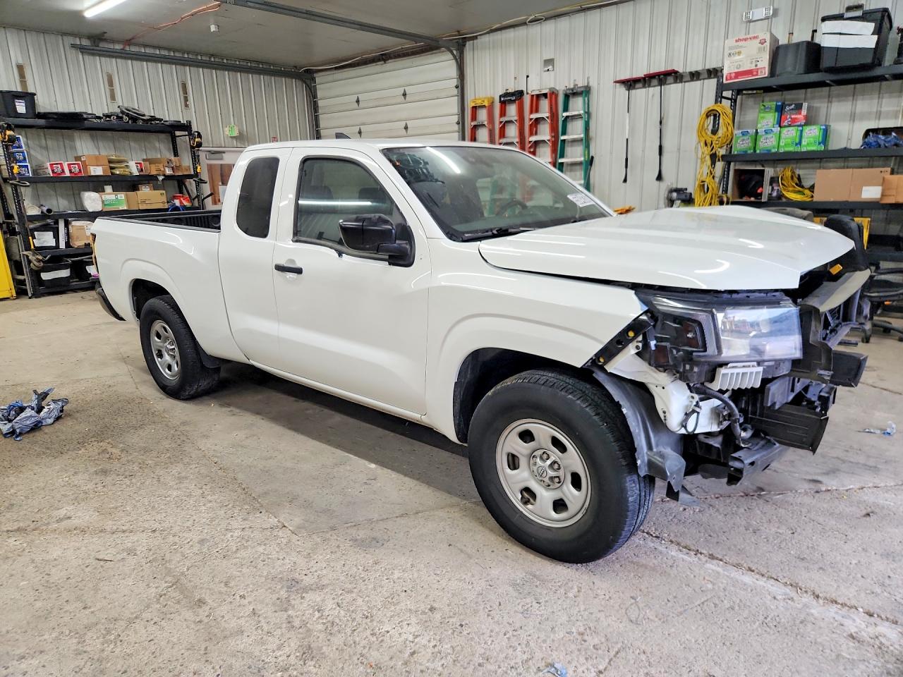 2024 Nissan Frontier S White vin: 1N6ED1CL4RN644975