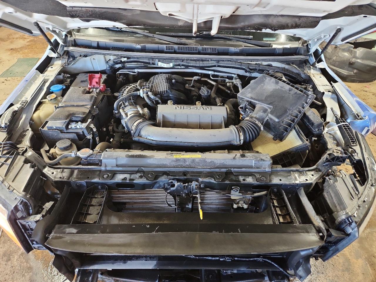 2024 Nissan Frontier S White vin: 1N6ED1CL4RN644975